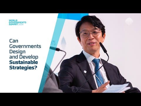 Can Governments Design and Develop Sustainable Strategies?