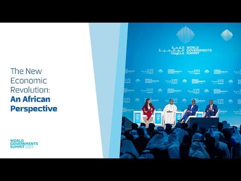 The New Economic Revolution: An African Perspective​