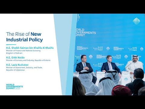 The Rise of New Industrial Policy