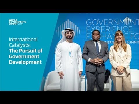 International Catalysts: The Pursuit of Government Development