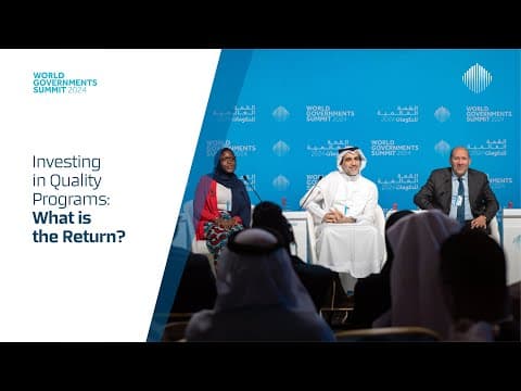 Investing in Quality Programs: What is the Return?
