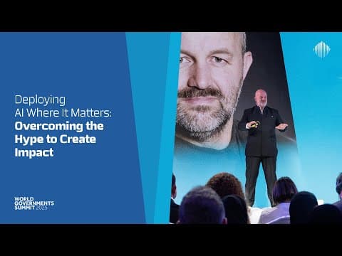 Deploying AI Where It Matters: Overcoming the Hype to Create Impact ​