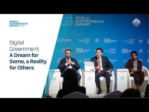 Digital Government: A Dream for Some, a Reality for Others