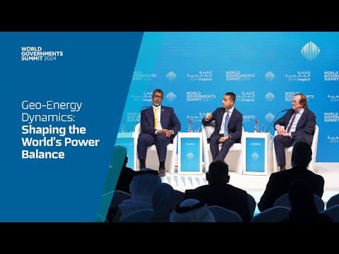 Geo-Energy Dynamics: Shaping the World’s Power Balance